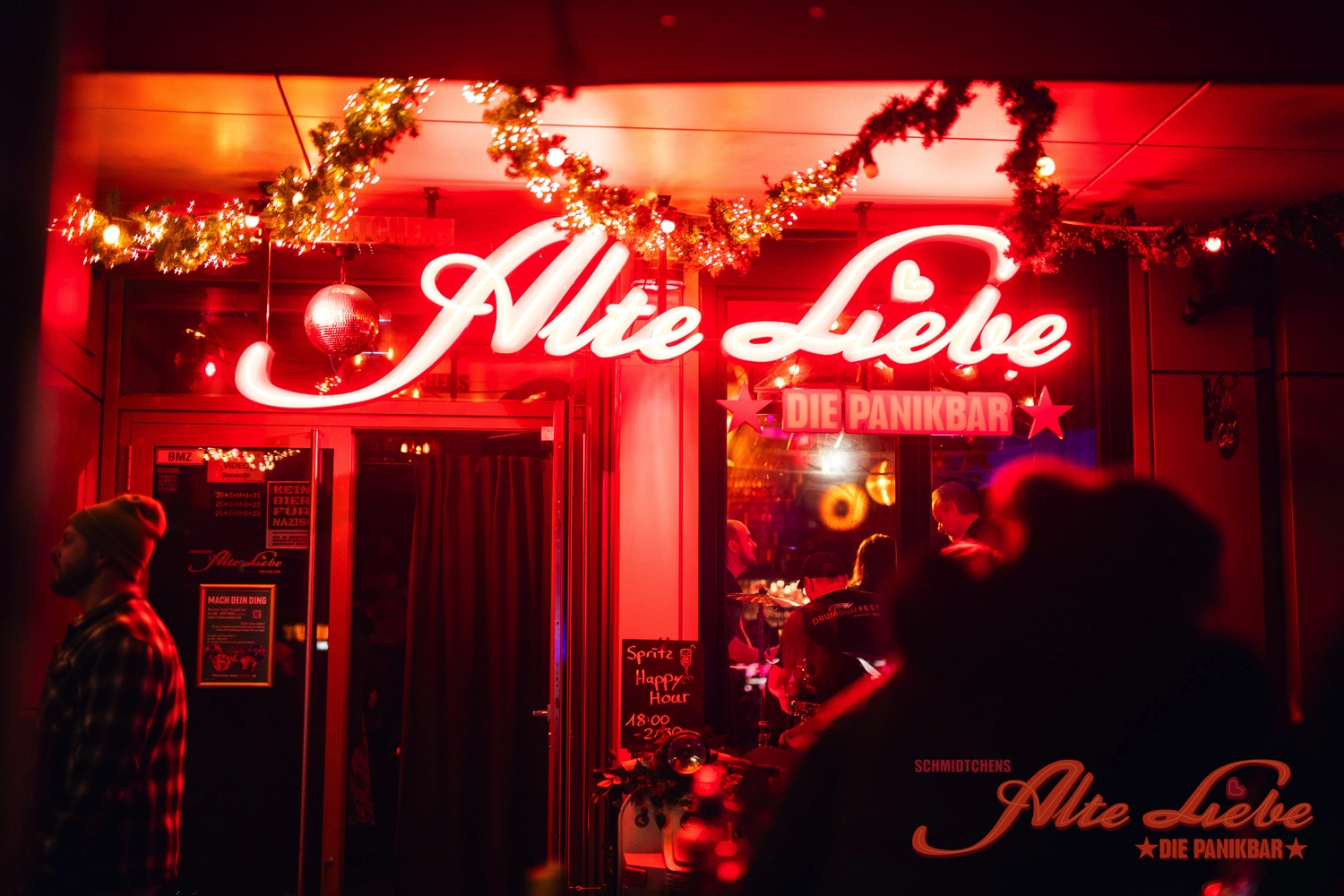 Feiern auf der Reeperbahn